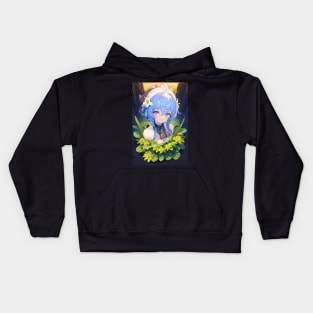 cute girl Kids Hoodie